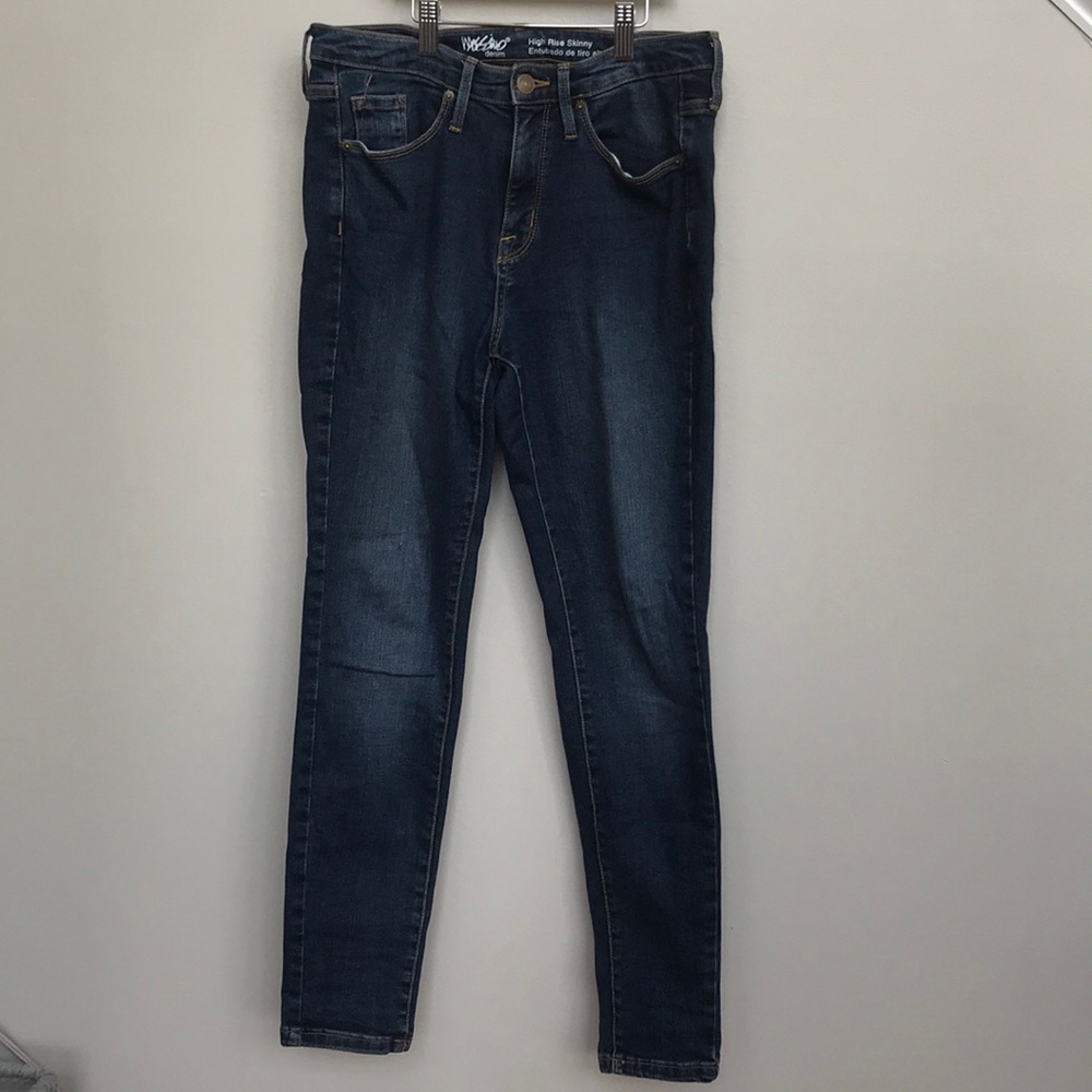 Mossimo High rise skinny jeans Size 8 short